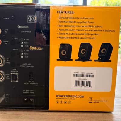 KRK GoAux 4 Studio Monitors (Pair) 2022 - Present - Black image 14