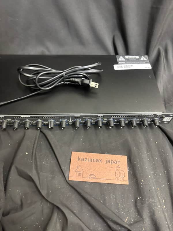 dbx 1066 Dual Channel Compressor Limiter Gate Rack Processor Tested image 1