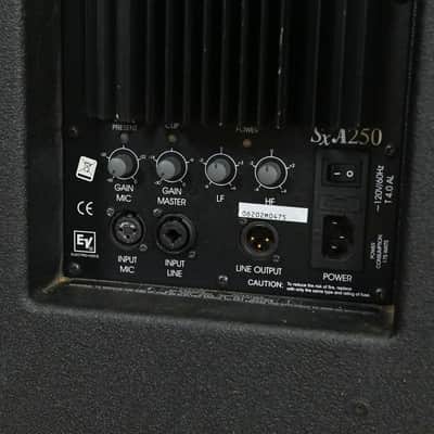 Electro-Voice (EV) SxA250 Two-Way Bi-Amplified PA Speaker/Floor Monitor CG01RFK image 7