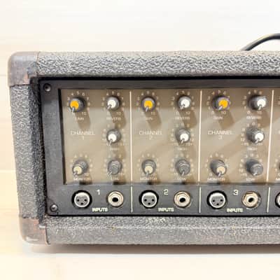 Peavey XR-500C Powered Mixer Amplifier – Vintage USA 5-Channel PA Head 1980's image 5