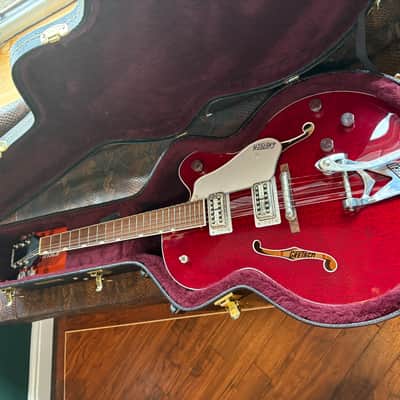 Gretsch G6119T Players Edition Tennessee Rose with String-Thru Bigsby 2016 - 2020 - Dark Cherry Stain image 11