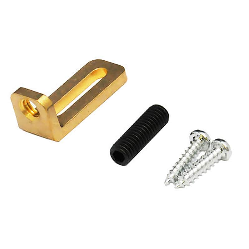 Guitar Parts - ProRockGear Floyd Rose Upgrade - Tremolo TREM STOP - BRASS image 1