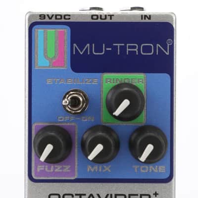 Mu-Tron Octavider+ Analog Octave Fuzz Guitar Effects Pedal #48013 image 3