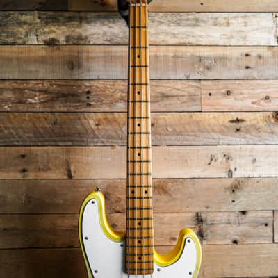 1968 Fender Tele Bass In Butterscotch Blonde - Refinish image 2