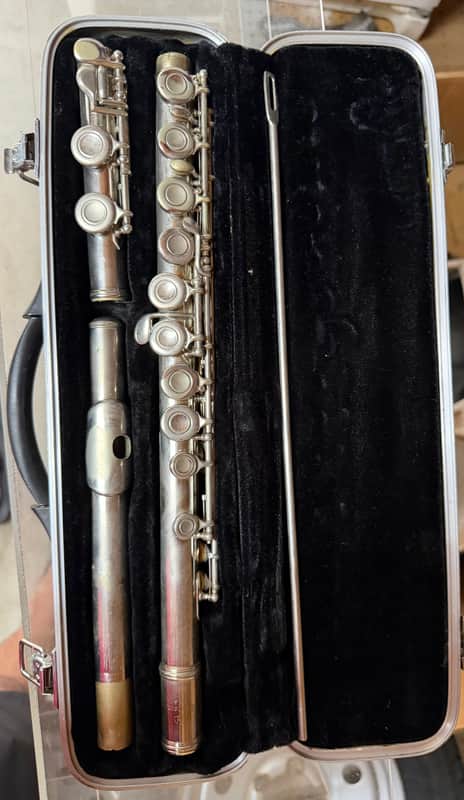 Emerson USA Flute - Silver Plated image 1