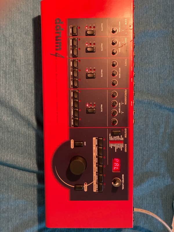 Clavia ddrum4 2010 - red/black image 1