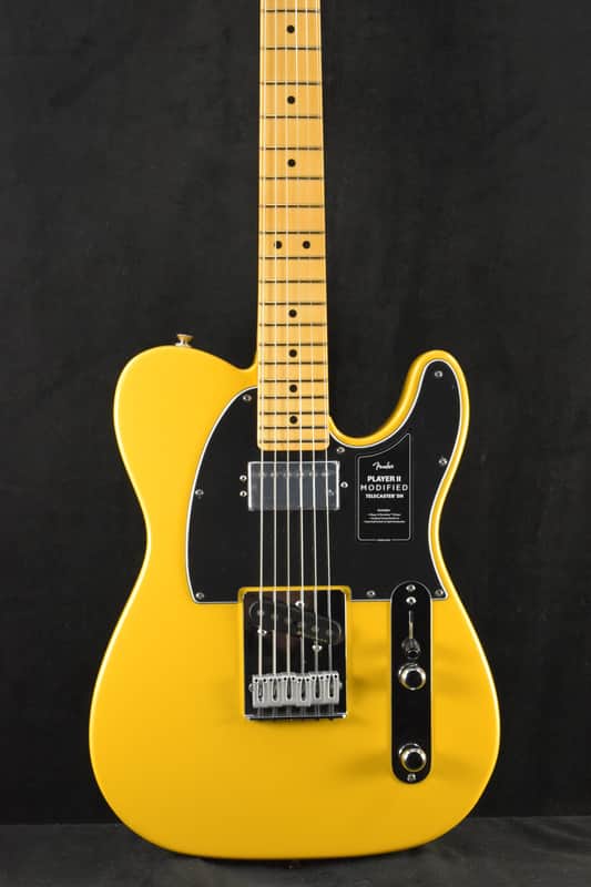 Mint Fender Player II Modified Telecaster SH Sunshine Yellow Maple Fingerboard