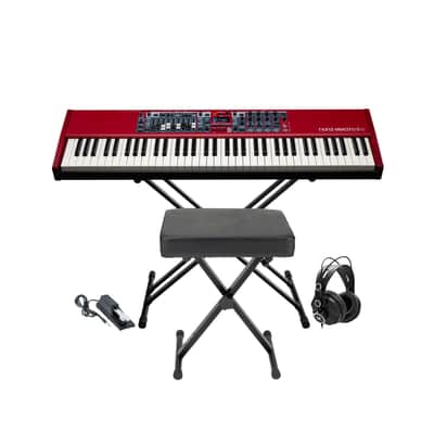 Nord Electro 6D 73 Key Semi-Weighted Action Keyboard w/ Headphones, Bench Bundle