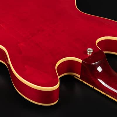 2014 Gibson Custom Shop 50th Anniversary '63 ES-335TDC VOS - Faded Cherry | USA Memphis 1963 Reissue Block Inlays 3.56kg | CoA OHSC image 16
