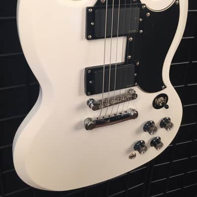 2007 Epiphone SG G-400 Electric Guitar w/ EMG Pickups Alpine White