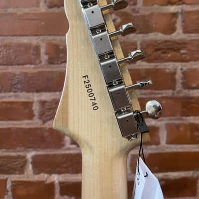 Eastman Fullertone DC'62 Ice Blue Metallic Electric Guitar with gig bag image 6