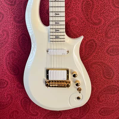 Schecter Official Paisley Park Prince Cloud guitar model 2019 - White image 7