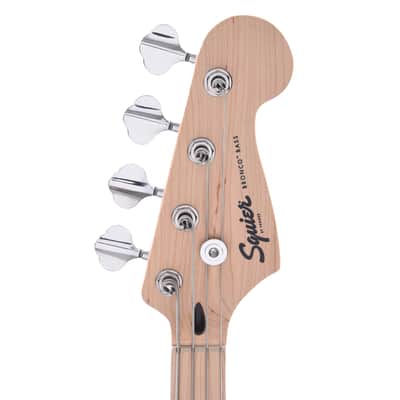 Squier Sonic Bronco Bass Tahitian Coral image 6