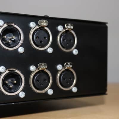 Rare & Vintage Tesla EJU 124 Mic-Preamp and EQ Channel Strips (Pair) Transformer Balanced In & Out - Professionally Racked In a 2U 19” Rack Case. image 13