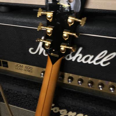 D'Angelico Left Handed Premier EXL-1 Hollow Body Electric Guitar- Nature - Nature / Blonde image 7