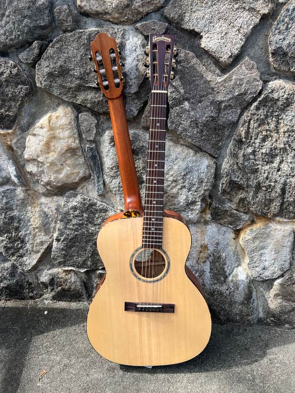 Goodman Double neck Guitar -Steel String/Nylon String-one of a kind! image 1