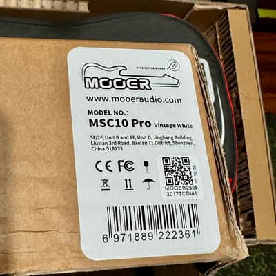 Mooer MSC10 PRO HSS VINTAGE WHITE image 20