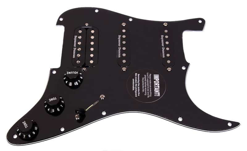 920D Custom Shop 389-36-13 Seymour Duncan TB-4/STK-S4/STK-S7 Loaded Strat Pickguard image 1