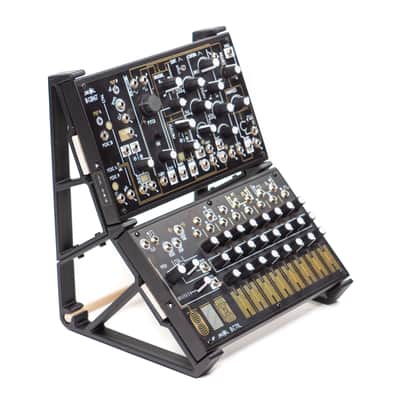 Make Noise セミモジュラーシンセ 3段スタンド 3DWaves 3DWaves Dual Tier Stands For The Make Noise 0-Coast, 0-CTRL