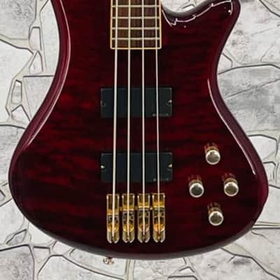 Schecter Diamond Series Elite 4 Bass Guitar with Hardshell Case in Excellent Condition image 4
