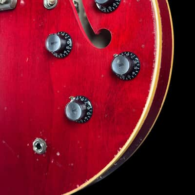 Gibson Custom 1961 ES-335 Reissue Heavy Aged 60s Cherry w/case 150693 image 4