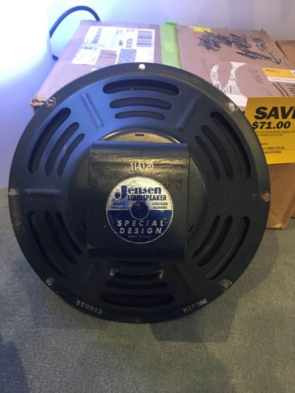 Jensen P12P Speaker (Pre-Owned) (Joe Satriani Private Collection) image 1