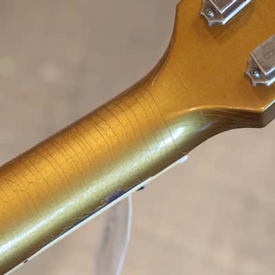 Unplayed! 2023 Gibson Custom Shop 1955 Reissue M2M Les Paul P90 Electric Guitar Heavy Murphy Aged Double Gold + COA OHSC image 19