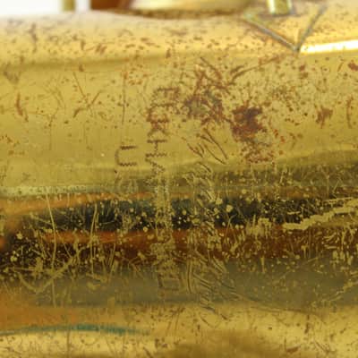 Conn 12M Baritone Saxophone with Rolled Tone Holes GREAT HORN image 12