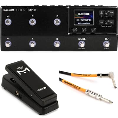 Line 6 HX Stomp XL Guitar Multi-effects Floor Processor and Mission Engineering EP1-L6 Expression Pedal image 1