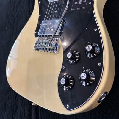 Fender Vintera II '70s Telecaster Deluxe with Tremolo, Maple Fretboard Vintage White  #MX23105665  8lbs. 14.6 oz image 5