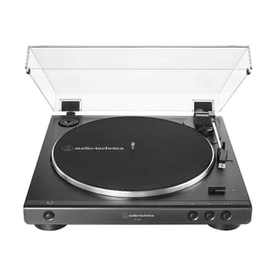 Audio-Technica AT-LP60X-BK Fully Automatic Belt-Drive Stereo Turntable, Black image 2