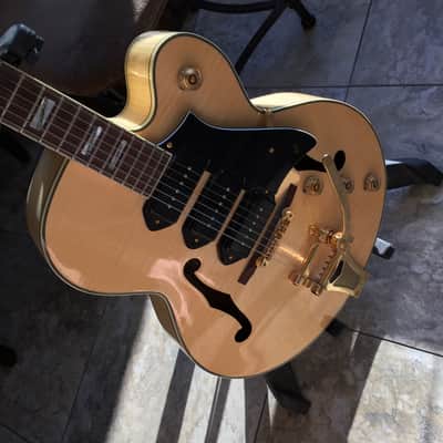 Carlo Robelli/Peerless W/ OHCS ES 500 early 90's Flame Maple image 2