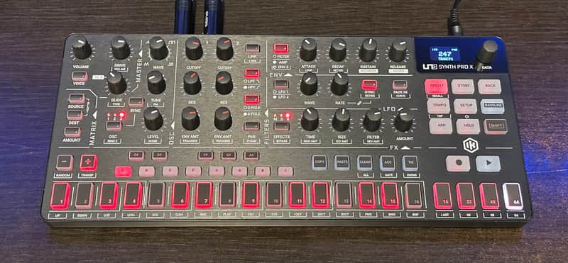 IK Multimedia UNO Synth Pro X Desktop Analog Synthesizer 2023 - Present image 1