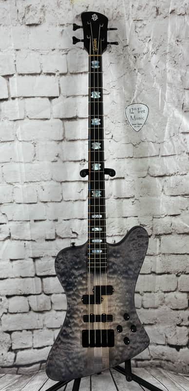 2025 Spector USA Custom Shop 4X - Quilted Maple Charcoal Burst