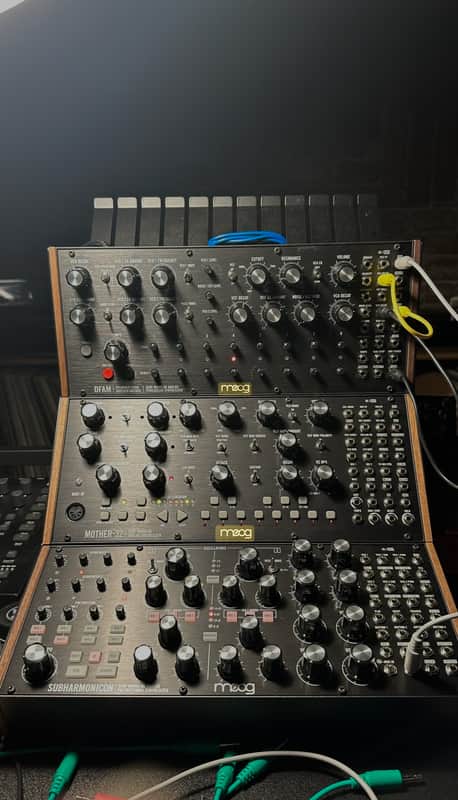 Moog Sound Studio 3 Mother-32 / DFAM / Subharmonicon 2021 - Present - Black image 1