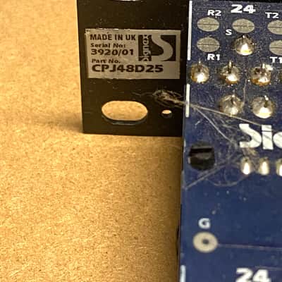 Signex Isopatch CPJ48 - Black/blue - Dsub to 1/4 - From Working Studio image 9