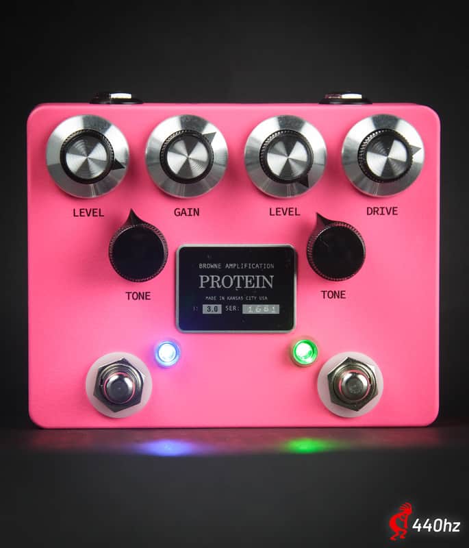 Browne Amplification Protein V3 Dual Overdrive - Pink | Reverb
