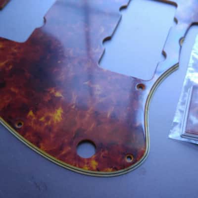 Spitfire Tortoiseshell Jazzmaster Pickguard Relic Aged 60's Tort image 3