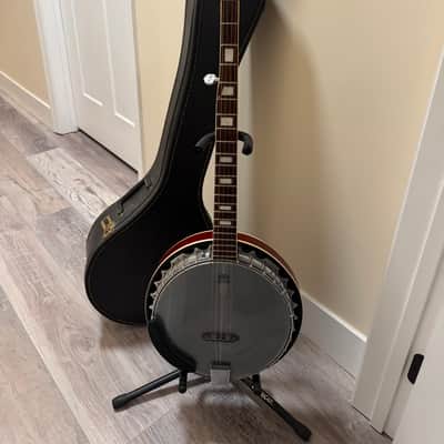 Saujin 5-String Resonator Banjo with Case 1970’s image 1