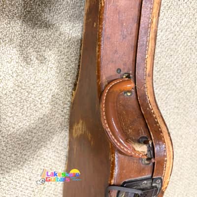 1959 Gibson 5 Latch Lifton Les Paul Burst Case 1950s Brown image 11