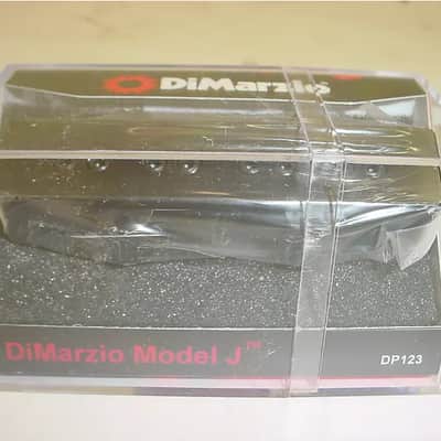 DiMarzio DP123 Model J Neck Bass Pickup - Black 123S SHORT (SLIGHTLY SHORTER IN LENGTH SIZE) image 1