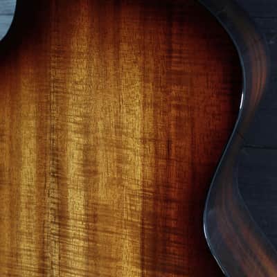 Taylor 224ce-K DLX Koa Acoustic-Electric Guitar | Grand Auditorium Cutaway w/ ES2 Pickup image 8