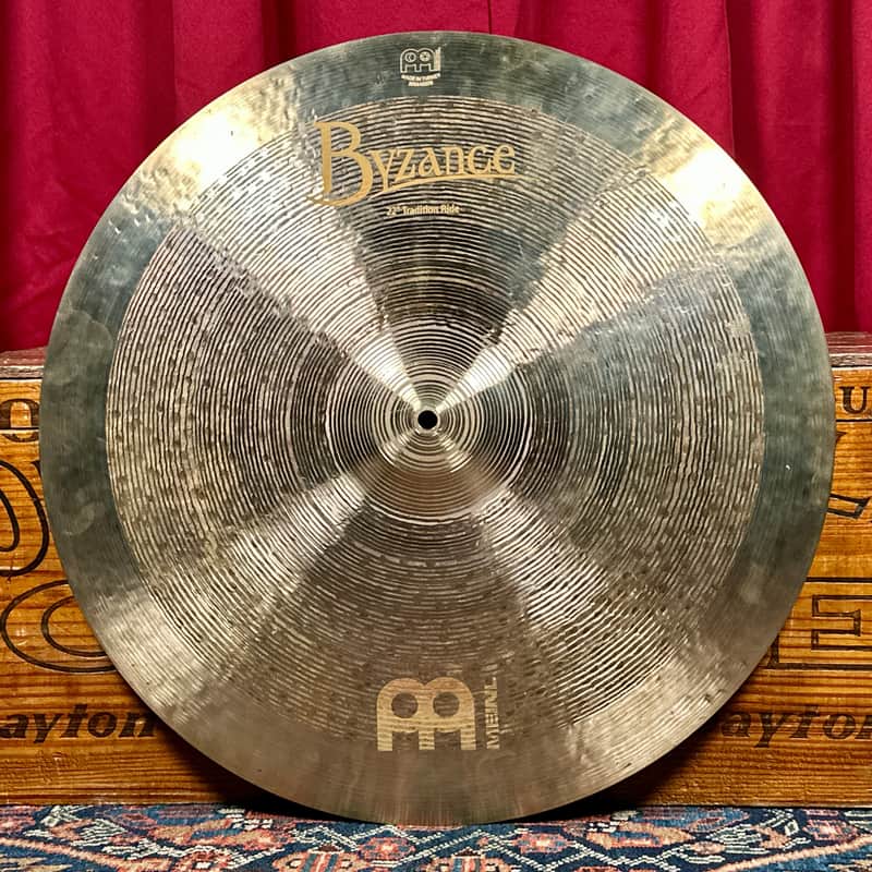 22" Meinl Byzance Jazz Tradition Ride Cymbal 2620g image 1