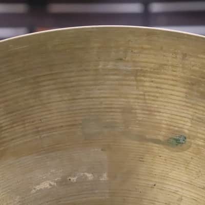 Zildjian 22" A Avedis Ping Ride Cymbal Vintage 1960's 3,116g's image 9