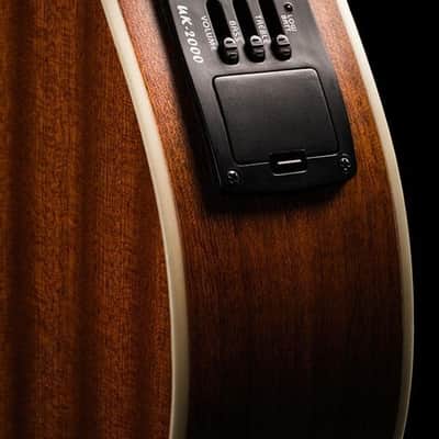 Ohana Model TK-20CE Solid Top Tenor Electric/Acoustic Ukulele + Gig Bag - BLEM image 7