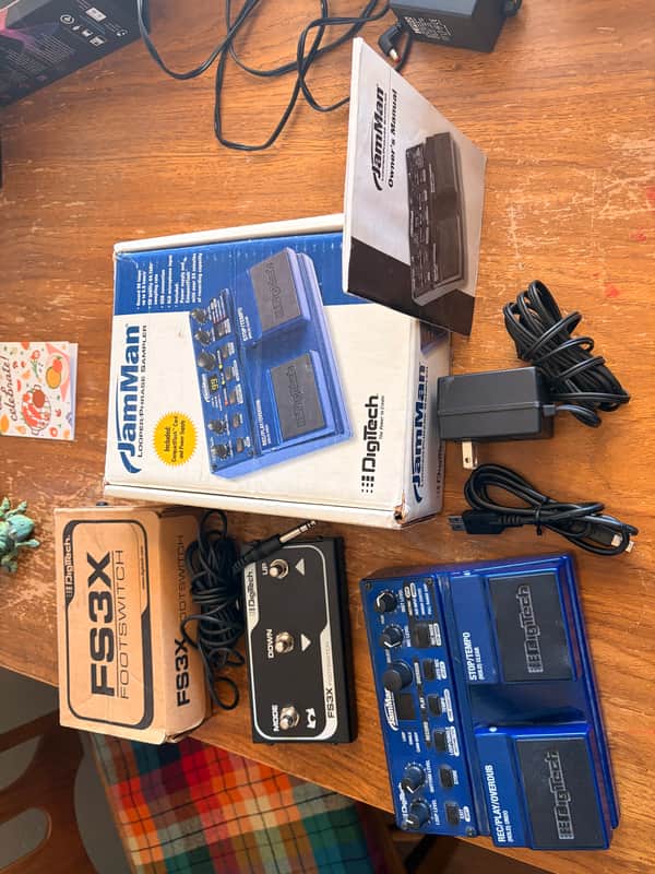 DigiTech JamMan 2000s - Blue image 1