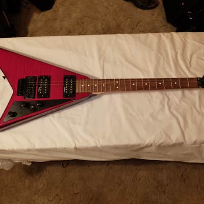 Jackson Performer RR Randy Rhoads Flying V Electric Guitar Flamed Top NICE image 1