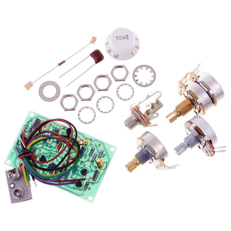 Fender Stratocaster Mid Boost Wiring Kit 0057577000 image 1