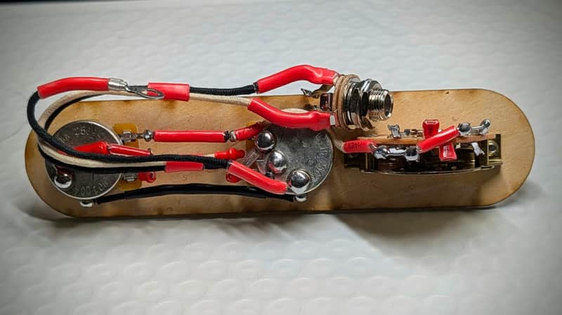 The Serial Modder Custom Wiring Telecaster Harness - Pre Wired Kit - 3 Way Switch (Standard) 2026 image 1