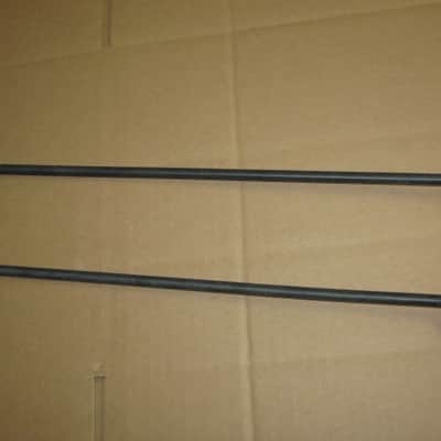 one pair new old stock Gambal Manufacturing GPHR1 (UG13GPHR1) Percussive Keyboard Mallets (for xylophones and glockenspiels) 1 & 1/8" Brown Medium Nylon Flat Ball (oval) Heads with Black Synthetic Shafts (with original packaging) from 1990s to early 2000s image 15